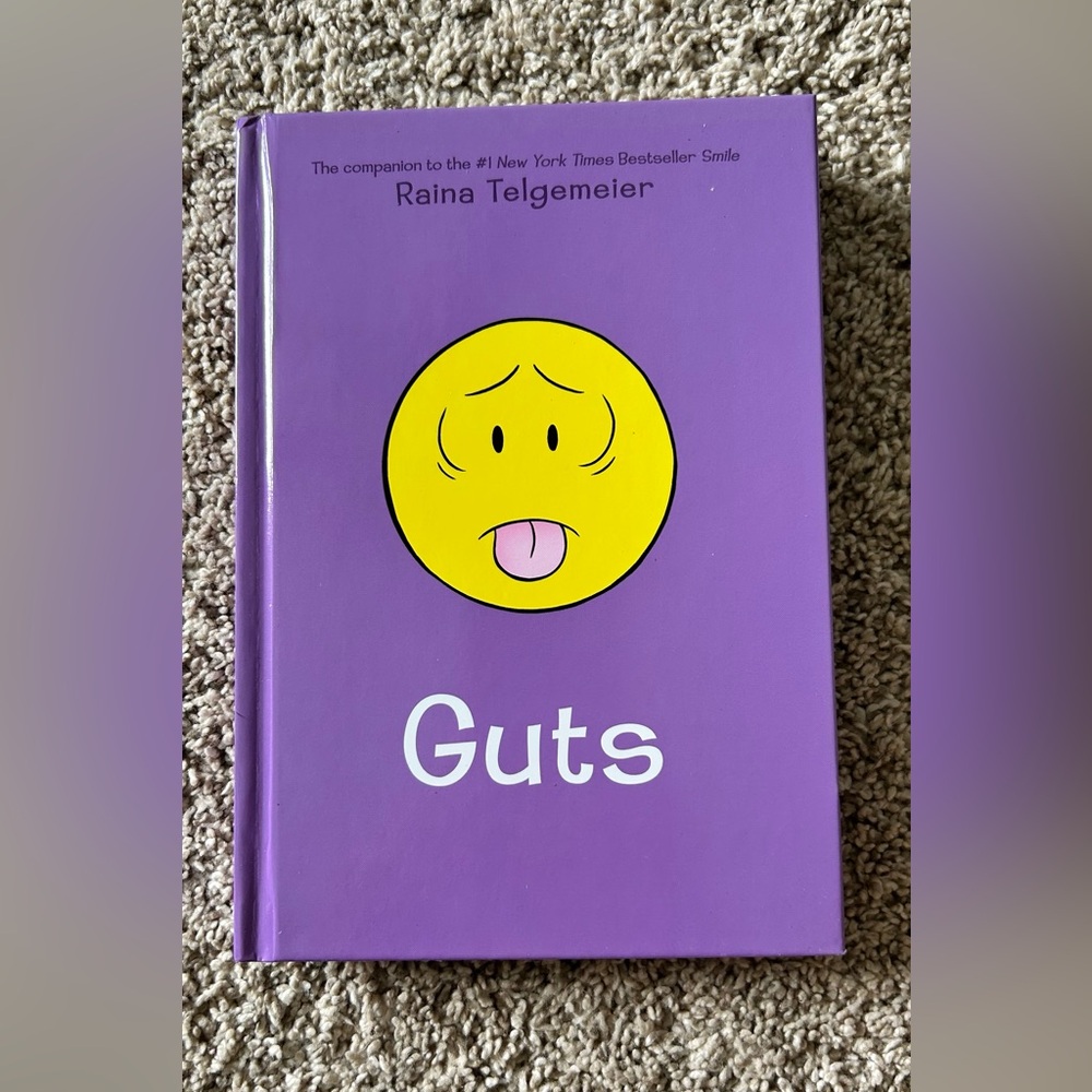 GUTS by‎ Raina Telgemeier Book